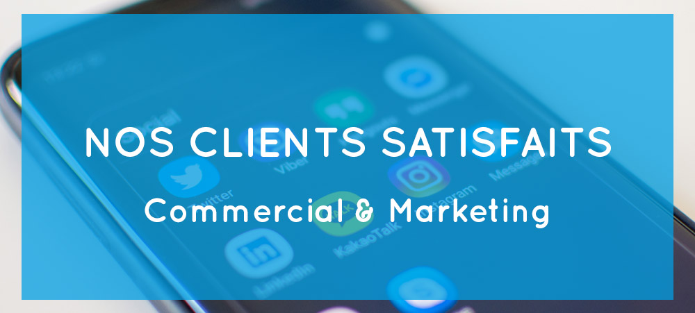 Nos clients satisfaits – Consulting commercial et marketing