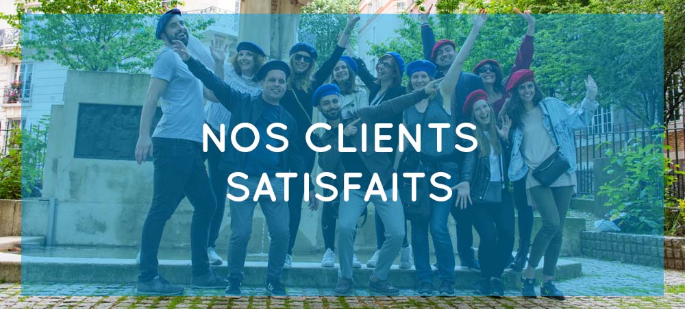 Nos clients satisfaits – Team building ludiques à Paris