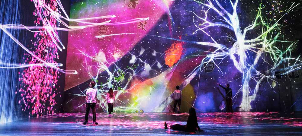 TeamLab, exposition insolite à Paris