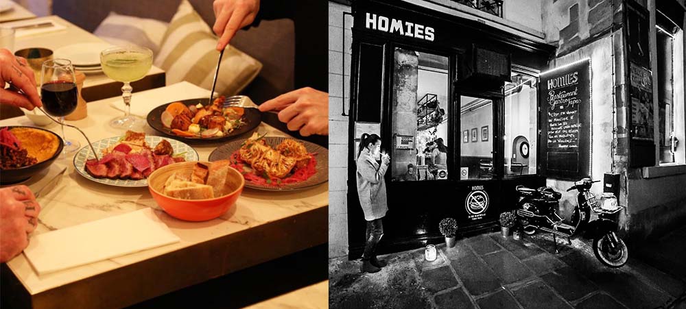 Homies, restaurant à Paris de Tapas Gourmet dans le Marais