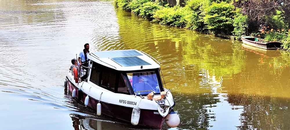 Solis Mettensis Metz : vedette solaire sur la Moselle