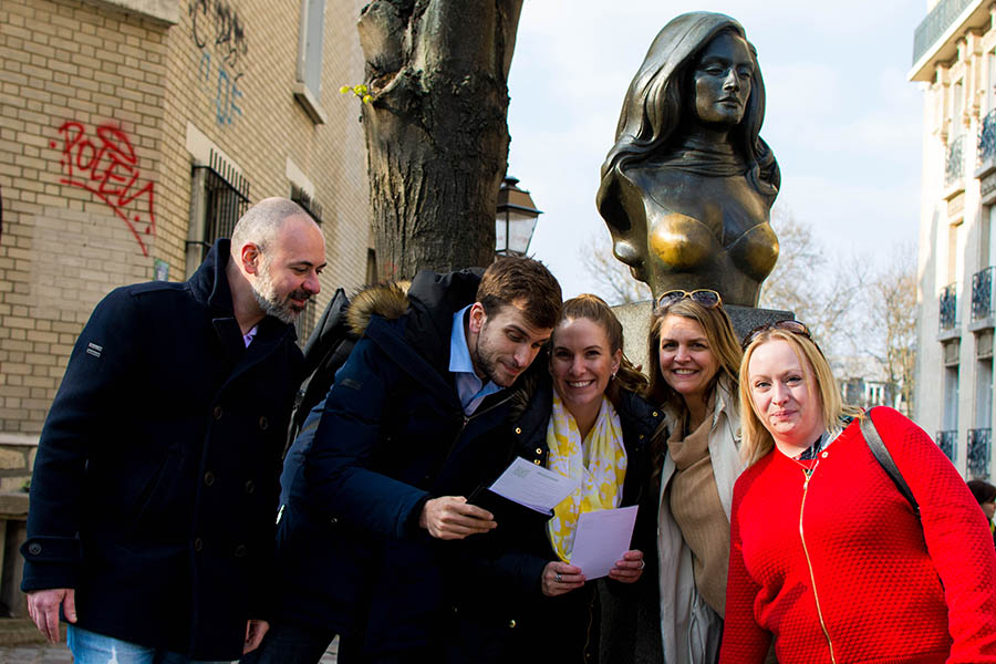 Team building à Paris 10 personnes Montmartre