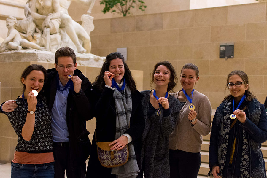 Winter team building in Paris
