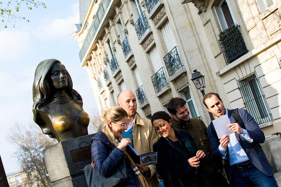 Team building apour 40 personnes à Paris Montmartre