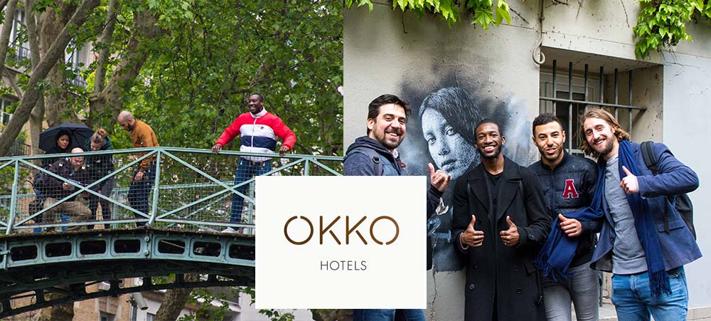 Team building for OKKO HOTELS: scavenger hunt in canal Saint-Martin district