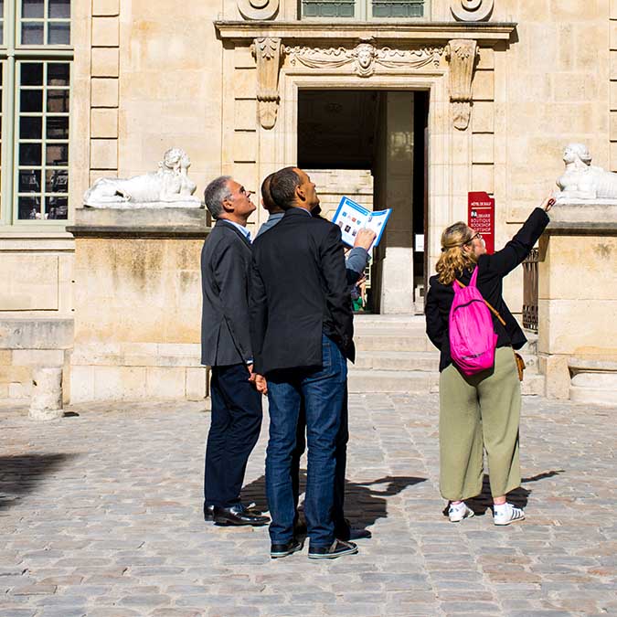 jeu de piste team building marais hotel de Sully