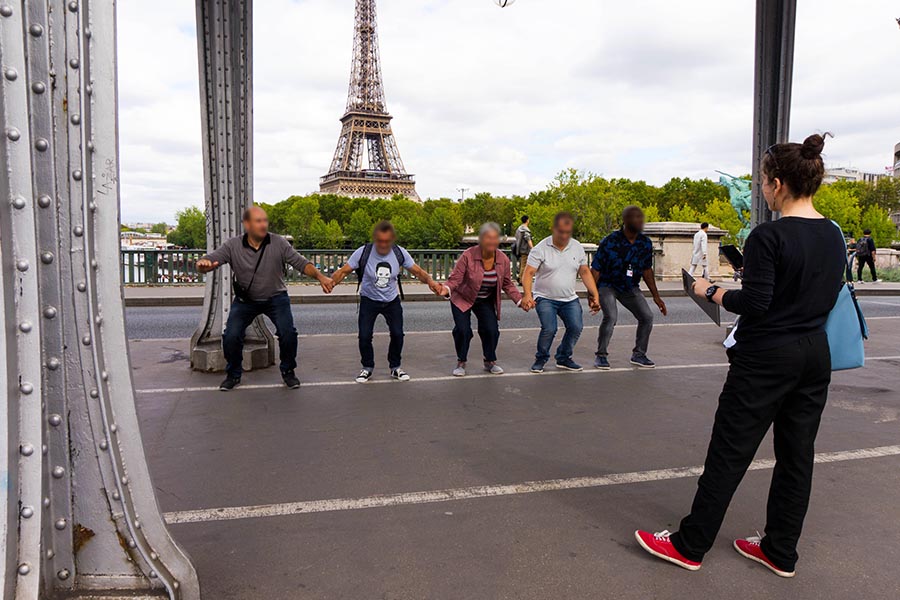team building in Paris treasure hunt Eiffel Tower