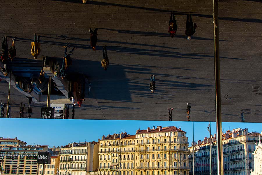 Marseille ville dynamique vue du Vieux port