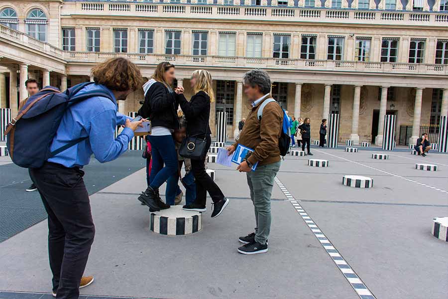 team building ideas Louvre Palais-Royal