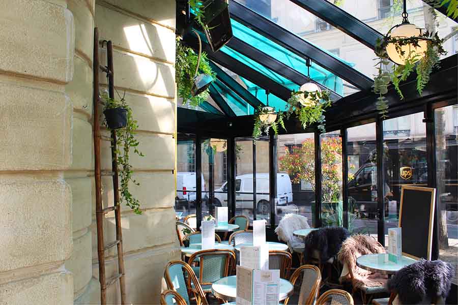 terrasse des archives restaurant dans le marais