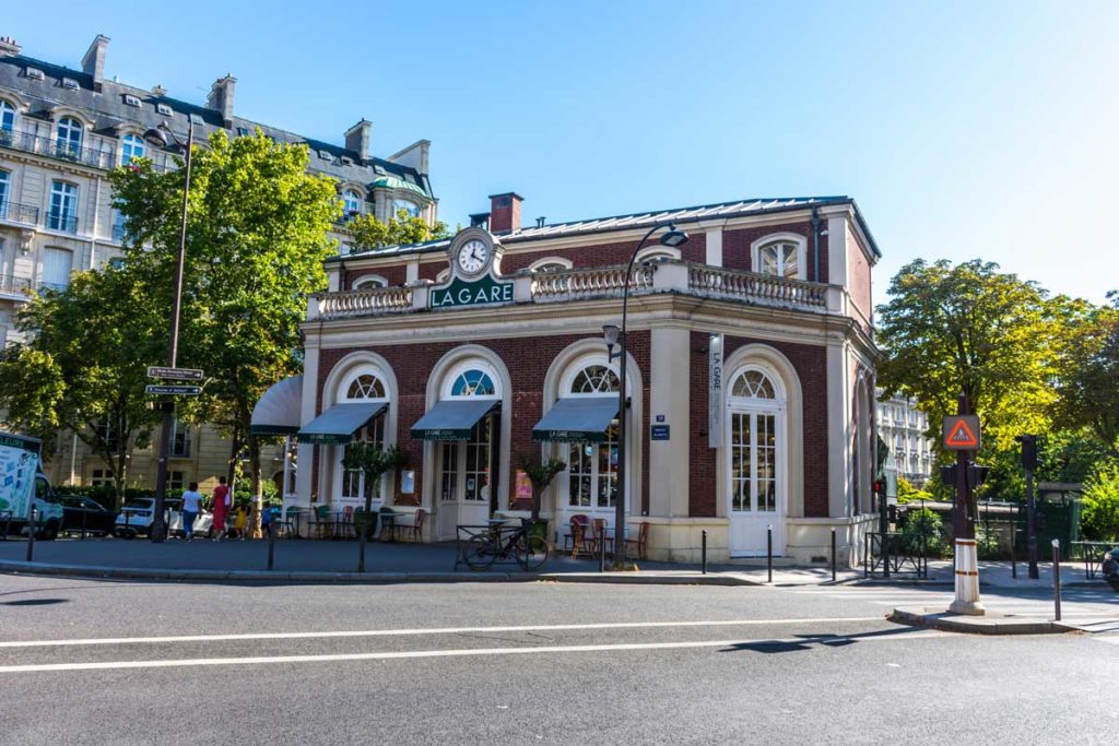 ancienne gare la muette petite ceinture 16eme