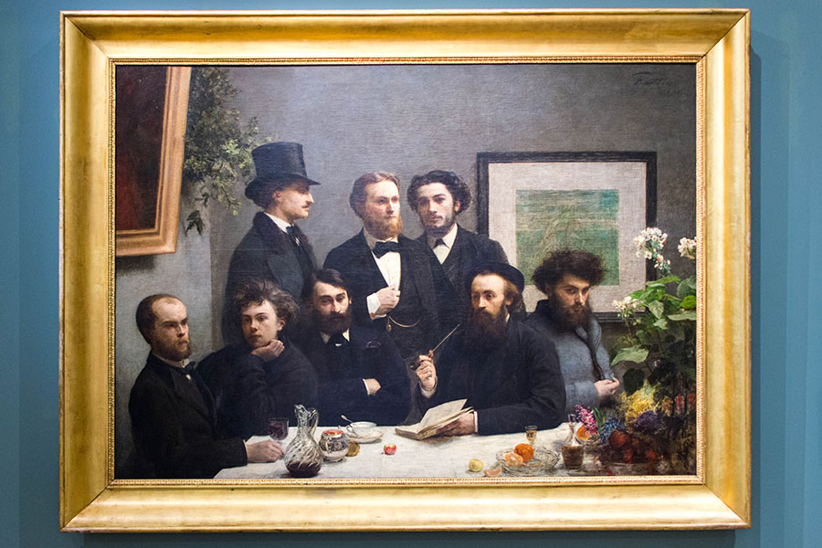 orsay tableau un coin de table henri-fantin-latour