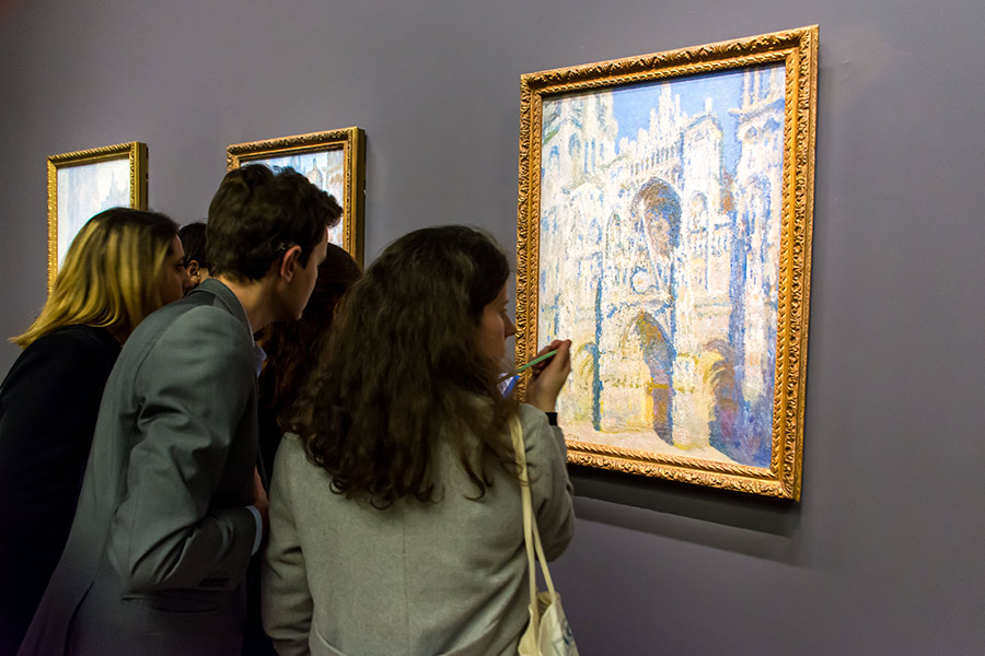 les cathédrales de claude monet