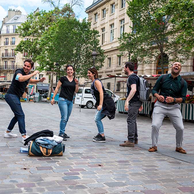 jeu de piste Team Building Marais défi menuet