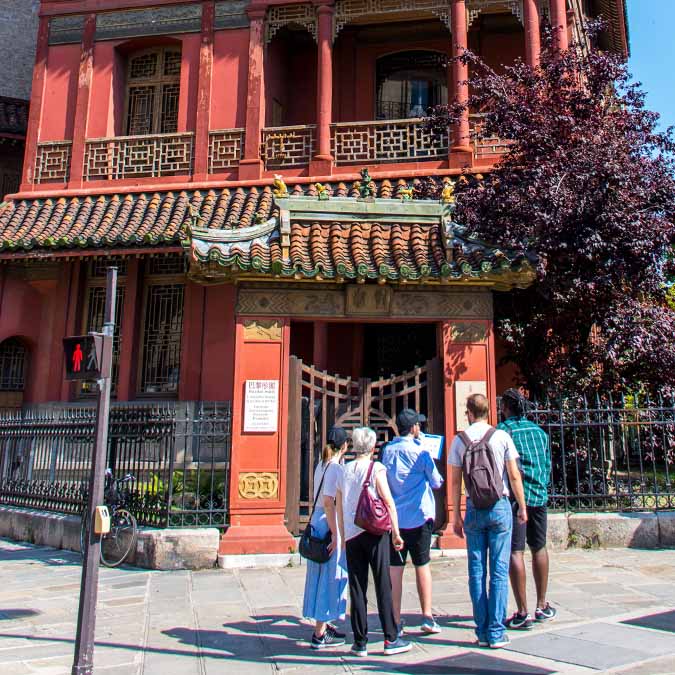 team building jeu de piste corporate parc monceau pagode chinoise