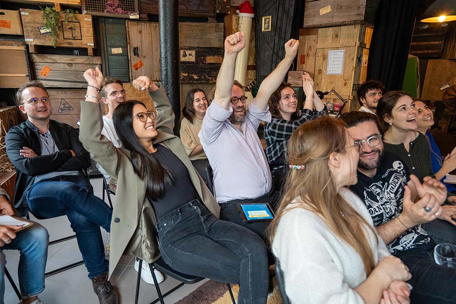 team building escape game up to 36 people