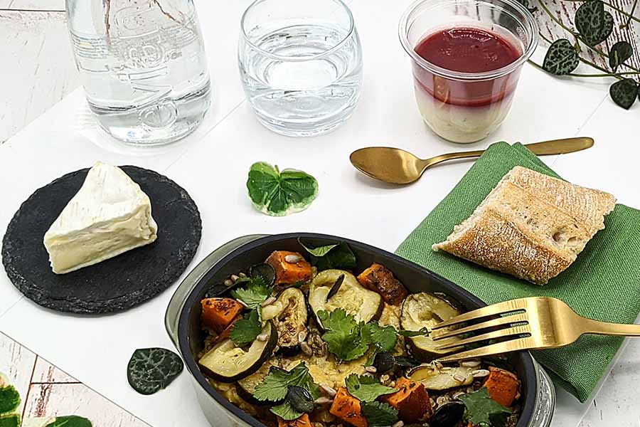 envious meal tray for company