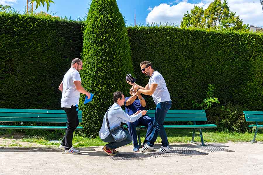 jeu de piste team building notre dame défi square