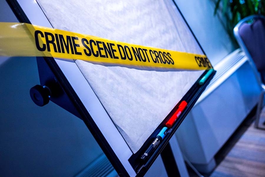 Murder party escape game in Lyon