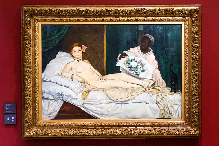 l'olympia edouard manet painting Manet Degas exhibition
