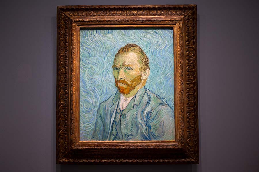 painting Vincent Van Gogh at the Musée d’Orsay