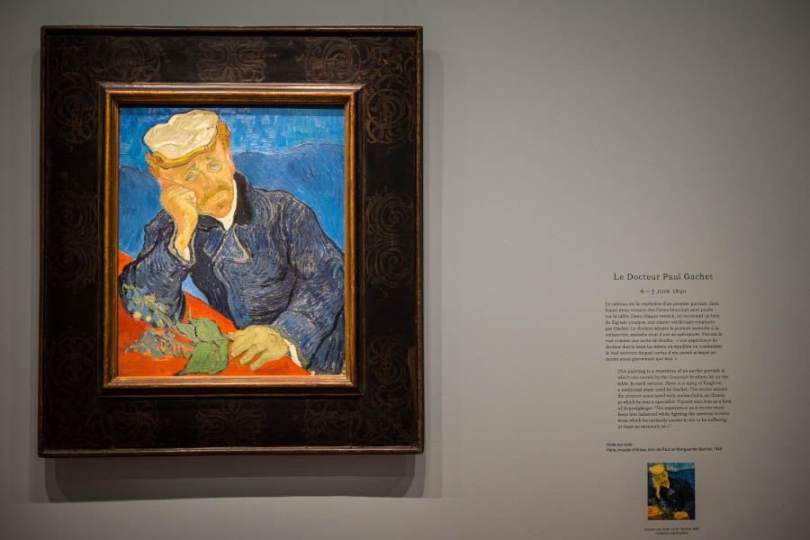 exposition van Gogh orsay portrait docteur gachet