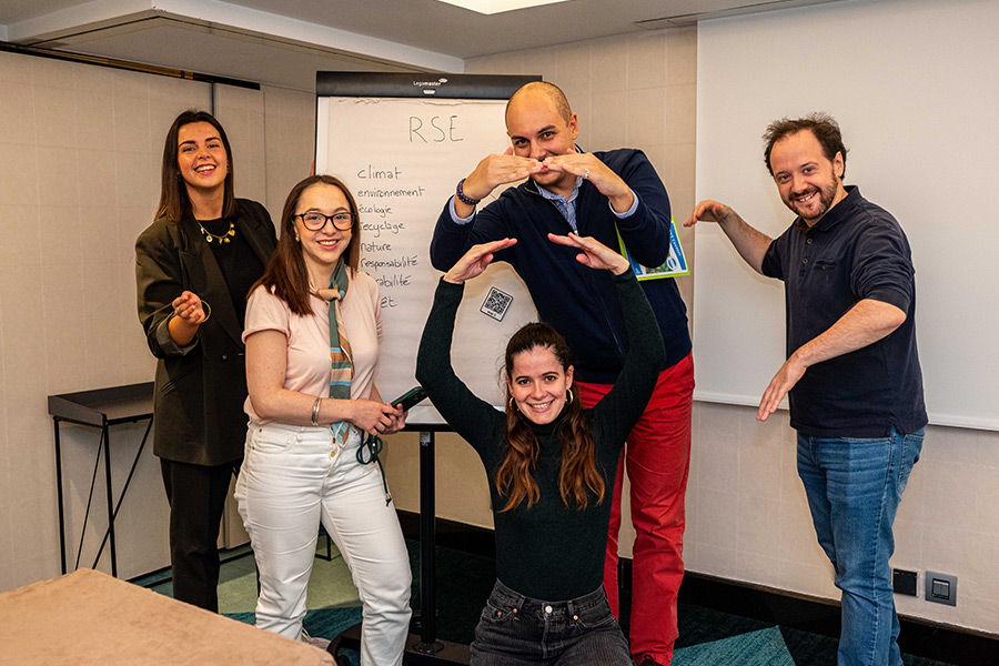 sustainable development team building in France