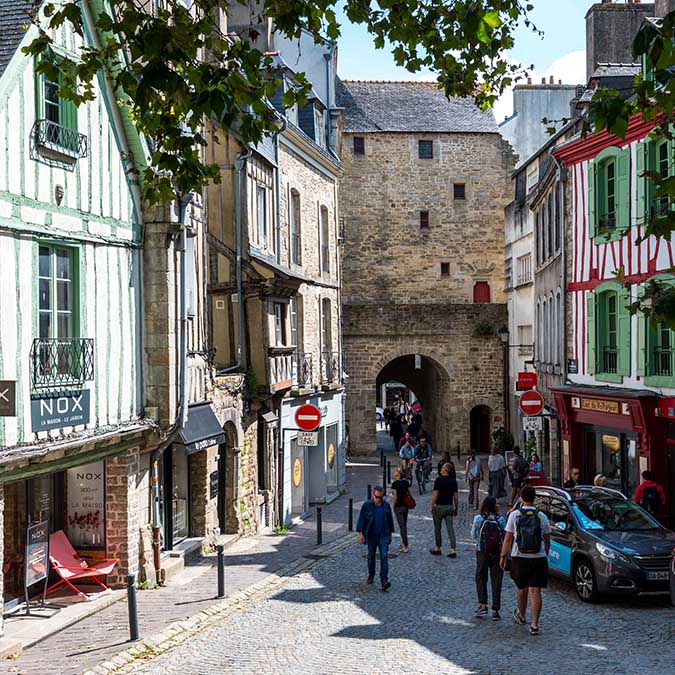 jeu de piste entreprise dans les rues de Vannes