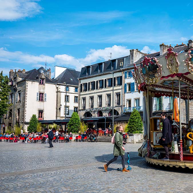 team building Quimper place Saint Corentin