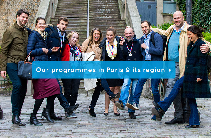 team building programmes in Paris and its region