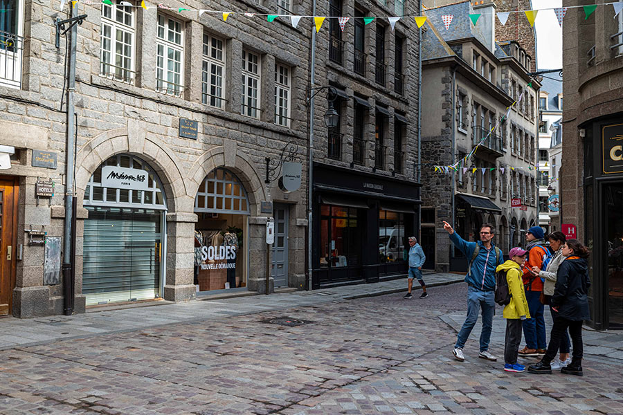 jeu de piste Bretagne dans les rues de Saint Malo