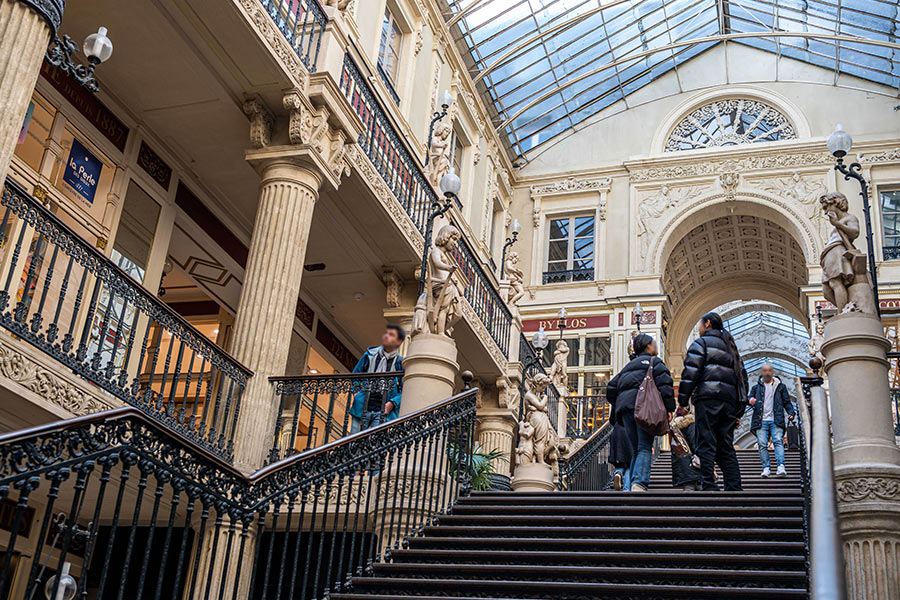 Nantes treasure hunt: Passage Pommeraye